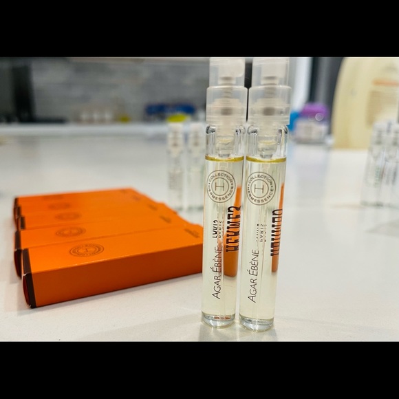 40ml 10vials 5sets Hermes Agar Ebene Perfume Perfume Samples - Picture 1 of 4